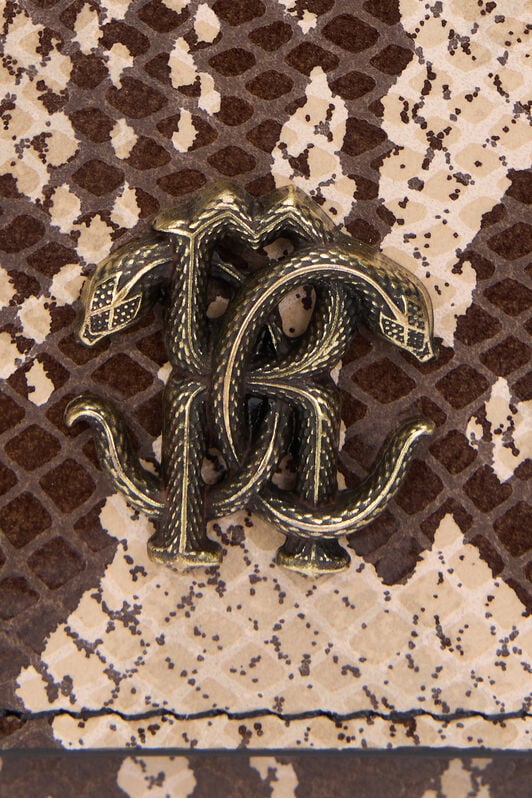 RC Snake Print Wallet On Chain with Mirror Snake Monogram RC Snake Print Wallet On Chain with Mirror Snake Monogram ROCK BEIGE QOA00D-PZO36
