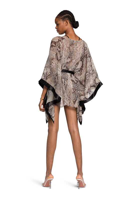 RC Snake-Print Kaftan Dress PHYTON KSW00D-7GI18