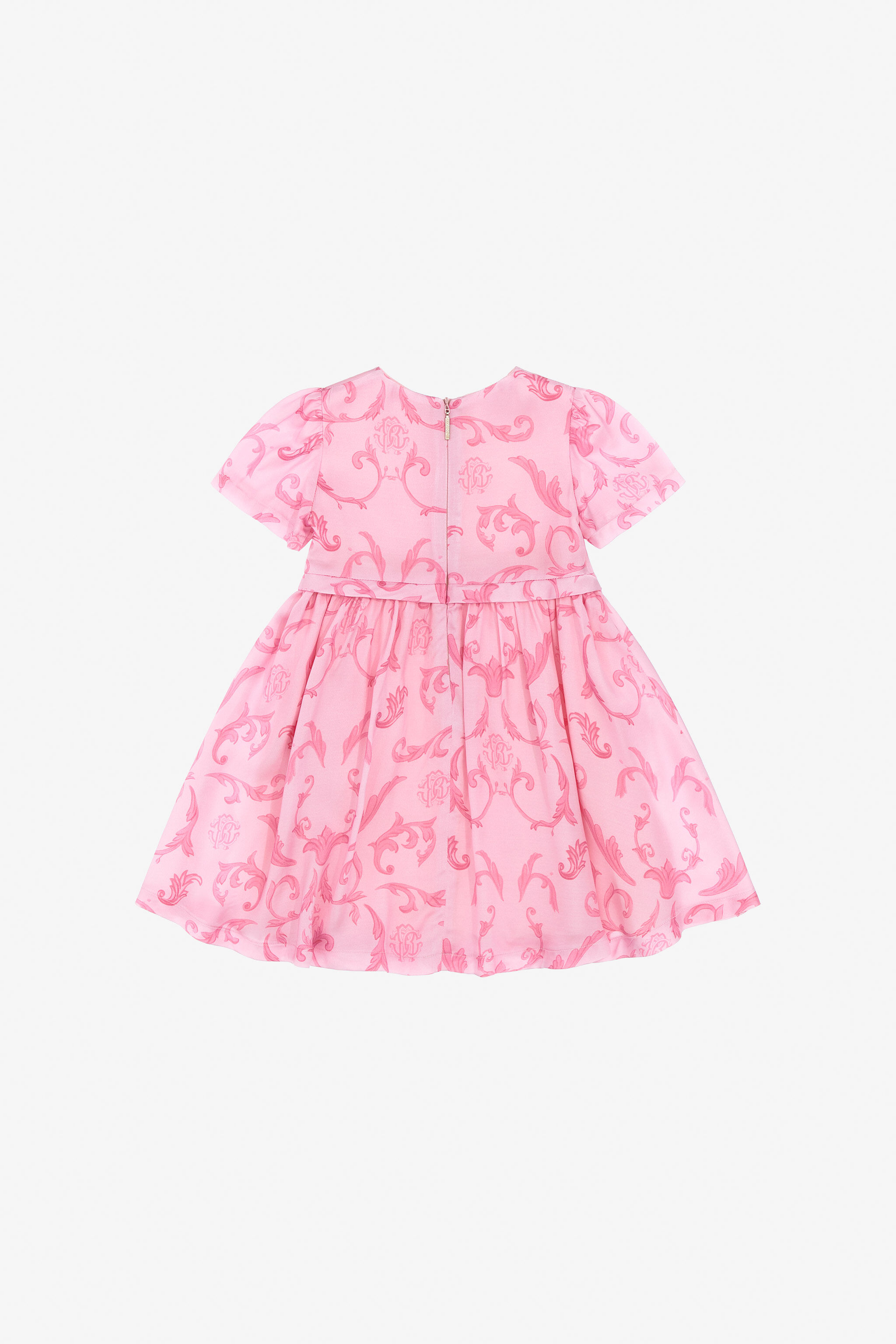 JU Abito con stampa Rosa SJT171-HQL96