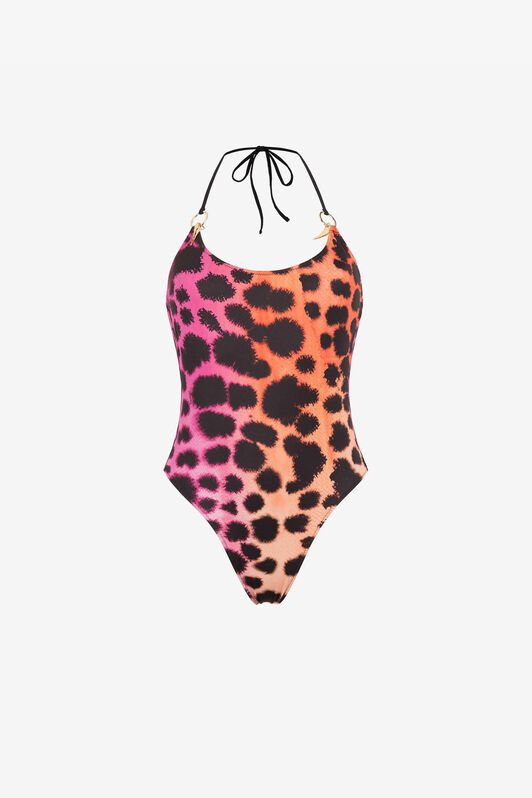 RC Murena Print Swimsuit Fuchsia QKW00E-LNF49