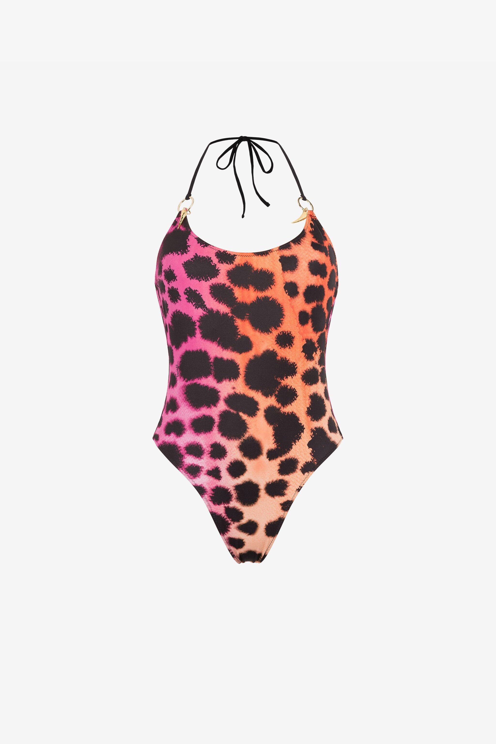 RC Murena Print Swimsuit Fuchsia QKW00E-LNF49