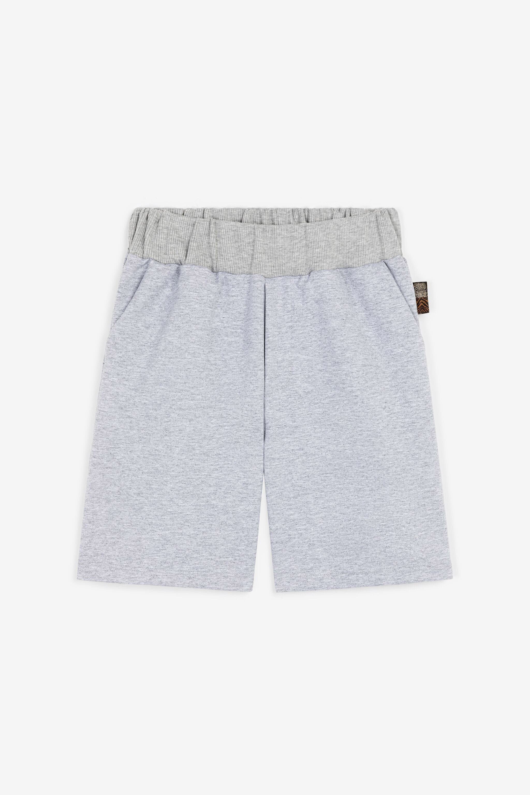 JU Tiger Tooth Shorts Gray OJT262-ISA2J
