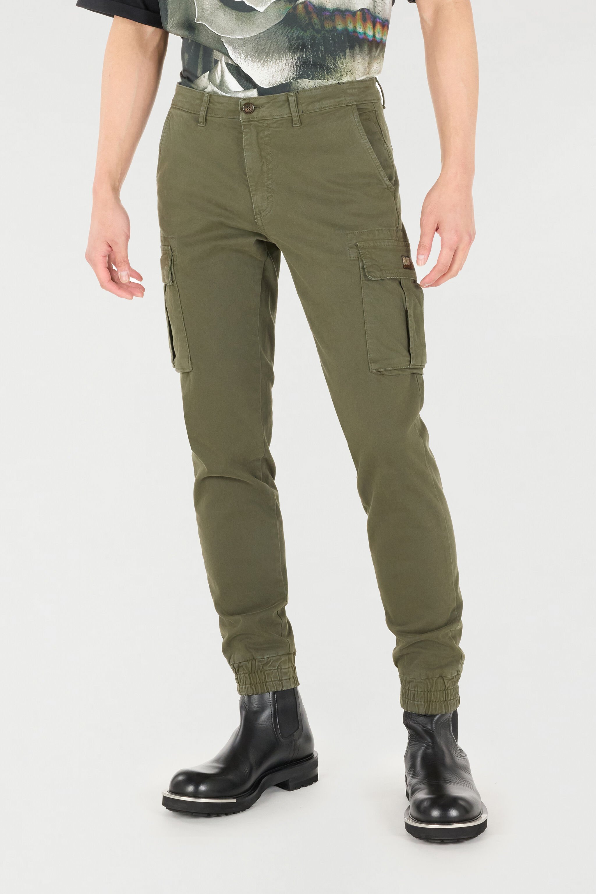 RC Pants with Functional Pockets GREEN POT20C-FA003