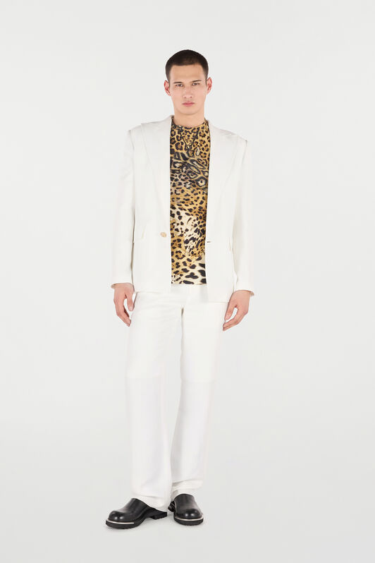 RC Single-Breasted Blazer White URT410-HS003