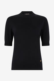 ${brand} Top In Maglia Di Cashmere Seta E Cotone ${colorDescription} ${masterID}