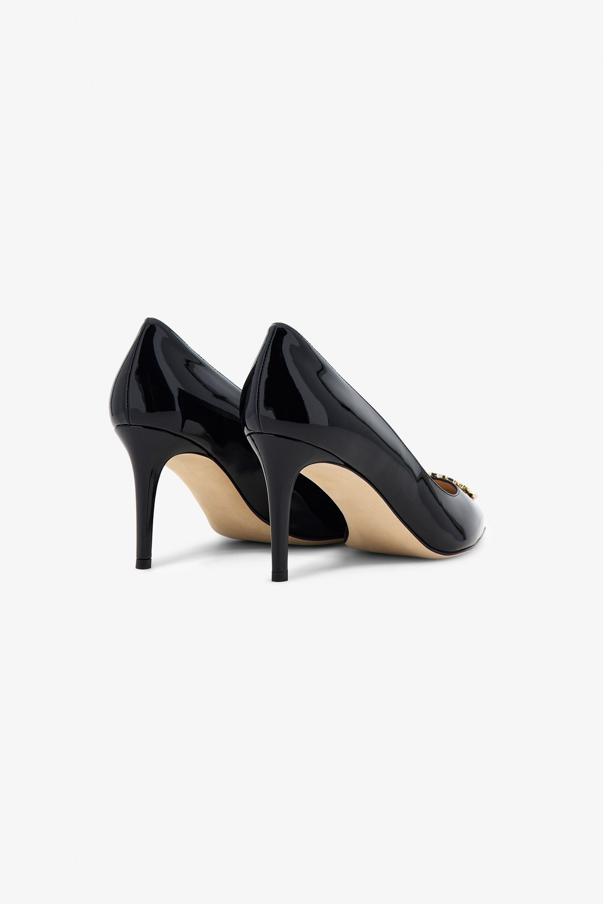 RC Décolleté con Monogramma Nero OOS01F-PZ940