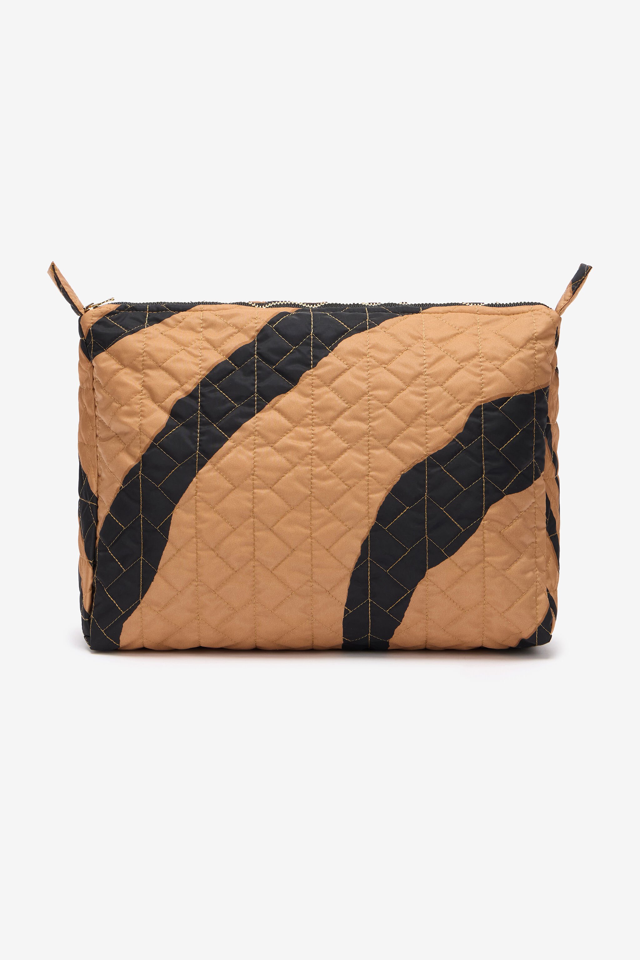 RC Clutch With Zebra Print CAMEL/BLACK POB01F-3FL60