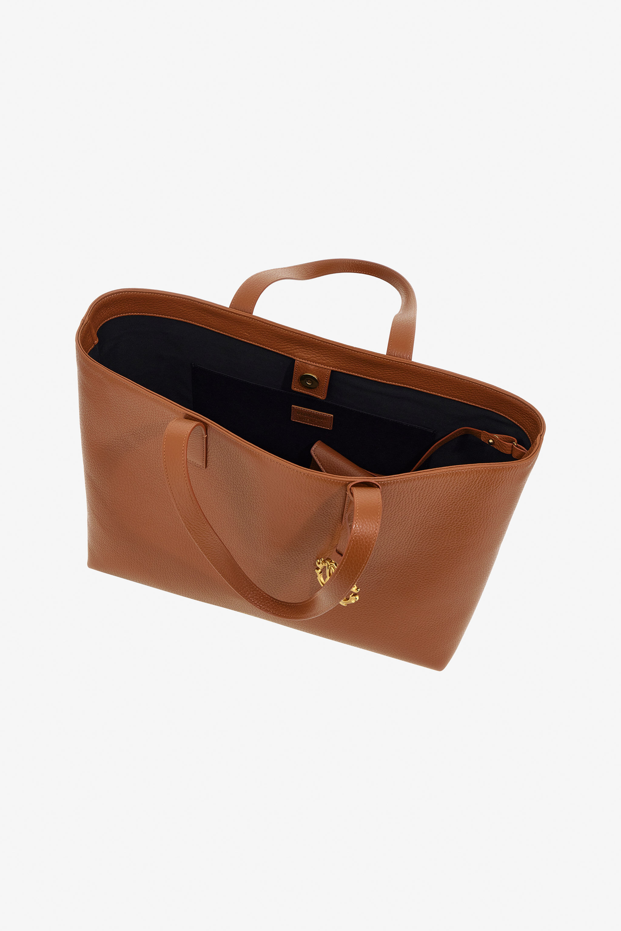 RC Leather Tote Bag Brown SKB016-PZ241