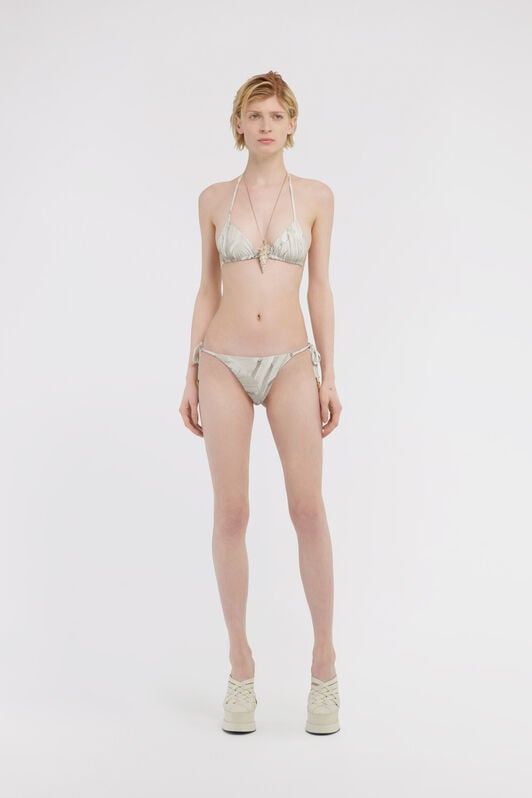 RC Ice Feathers print bikini RC Ice Feathers print bikini White SWW001-LNL74