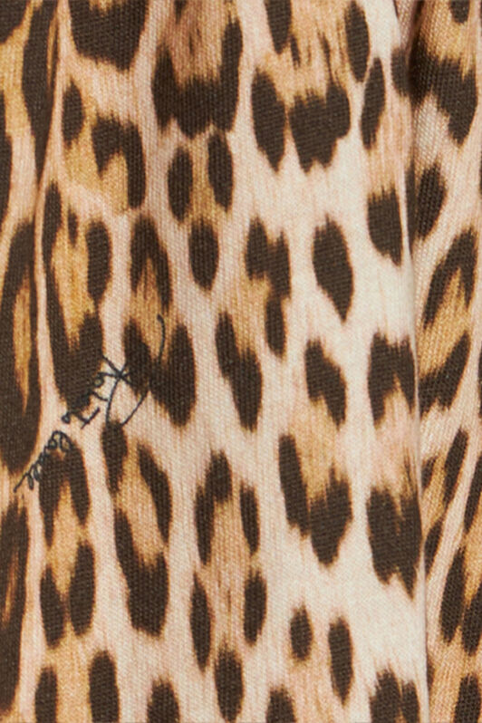 JU Dress With Jaguar Skin Print MILKY/NATURAL UJT120-JD001