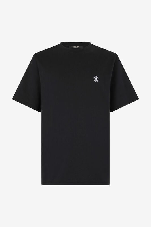 RC T-Shirt with Mirror Snake Monogram RC T-Shirt with Mirror Snake Monogram Black VRT61A-JD060