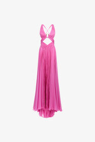 ${brand} Long dress with cut out ${colorDescription} ${masterID}