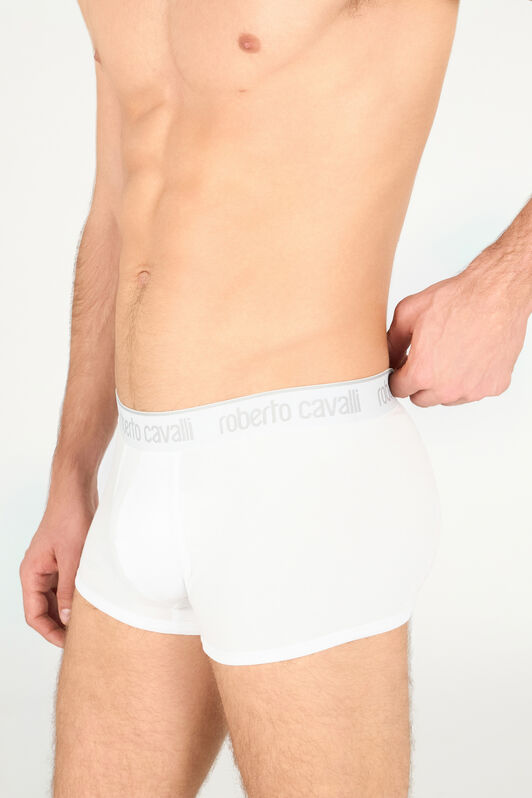RC Set Aus Zwei Boxershorts Mit Logoband Weiß TRO20B-JJ016