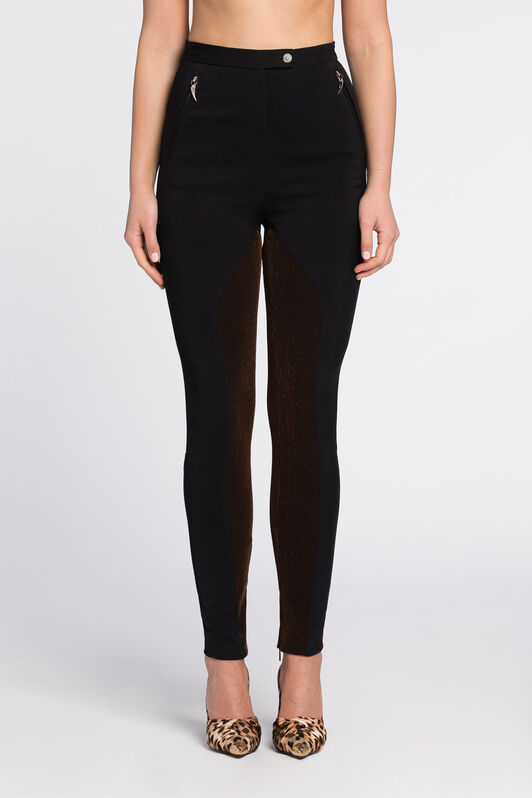 RC Tiger Tooth Skinny Trousers Black RKT201-HR002