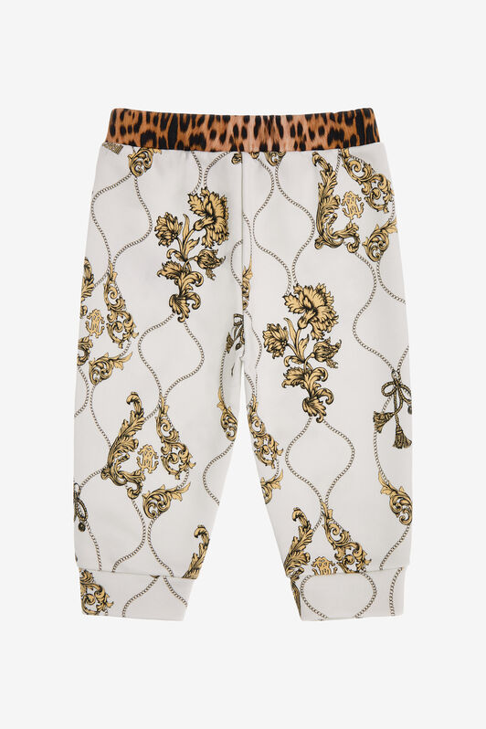 JU Printed pants White SJT202-5OI69