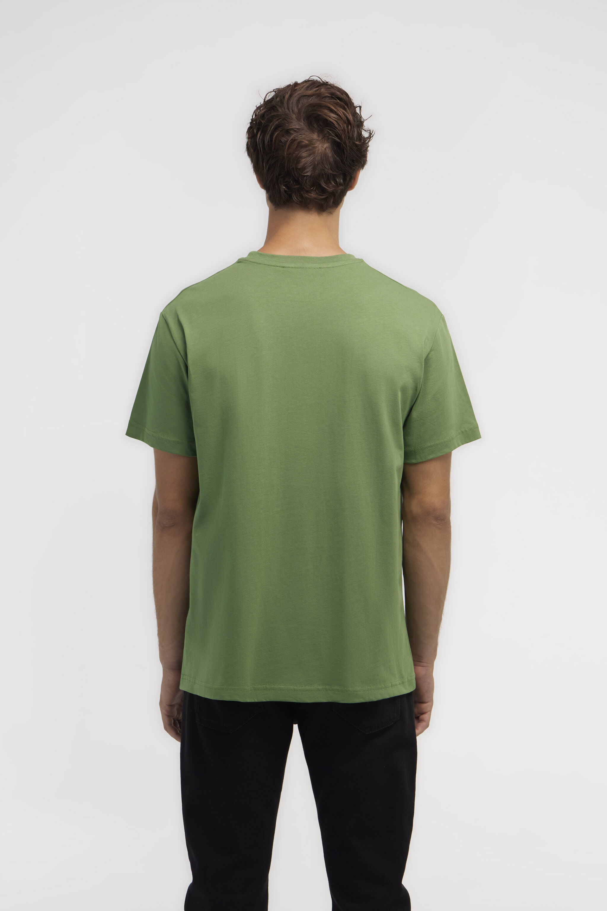 RC T-shirt with Jaguar logo and print Green NOT60Q-JD060