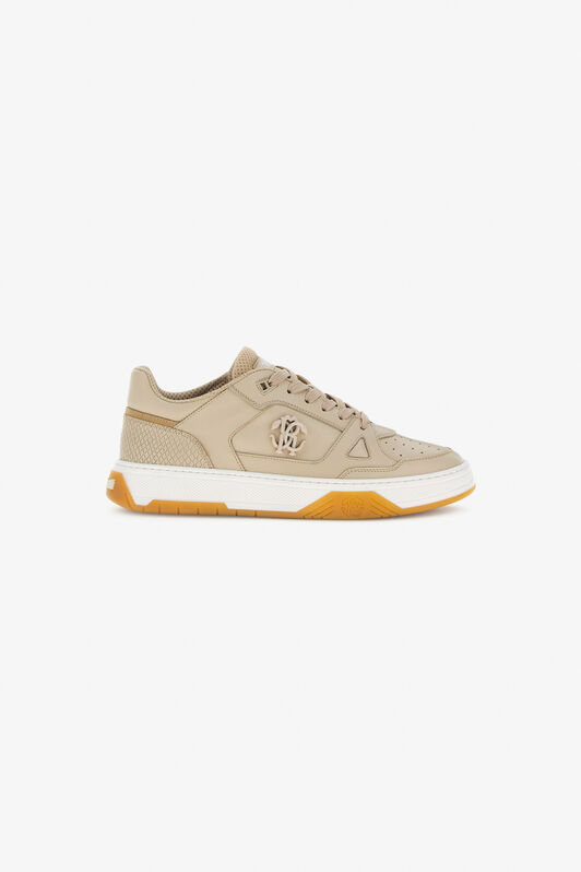 RC RC logo Sneakers Light Brown SRS045-PZA01