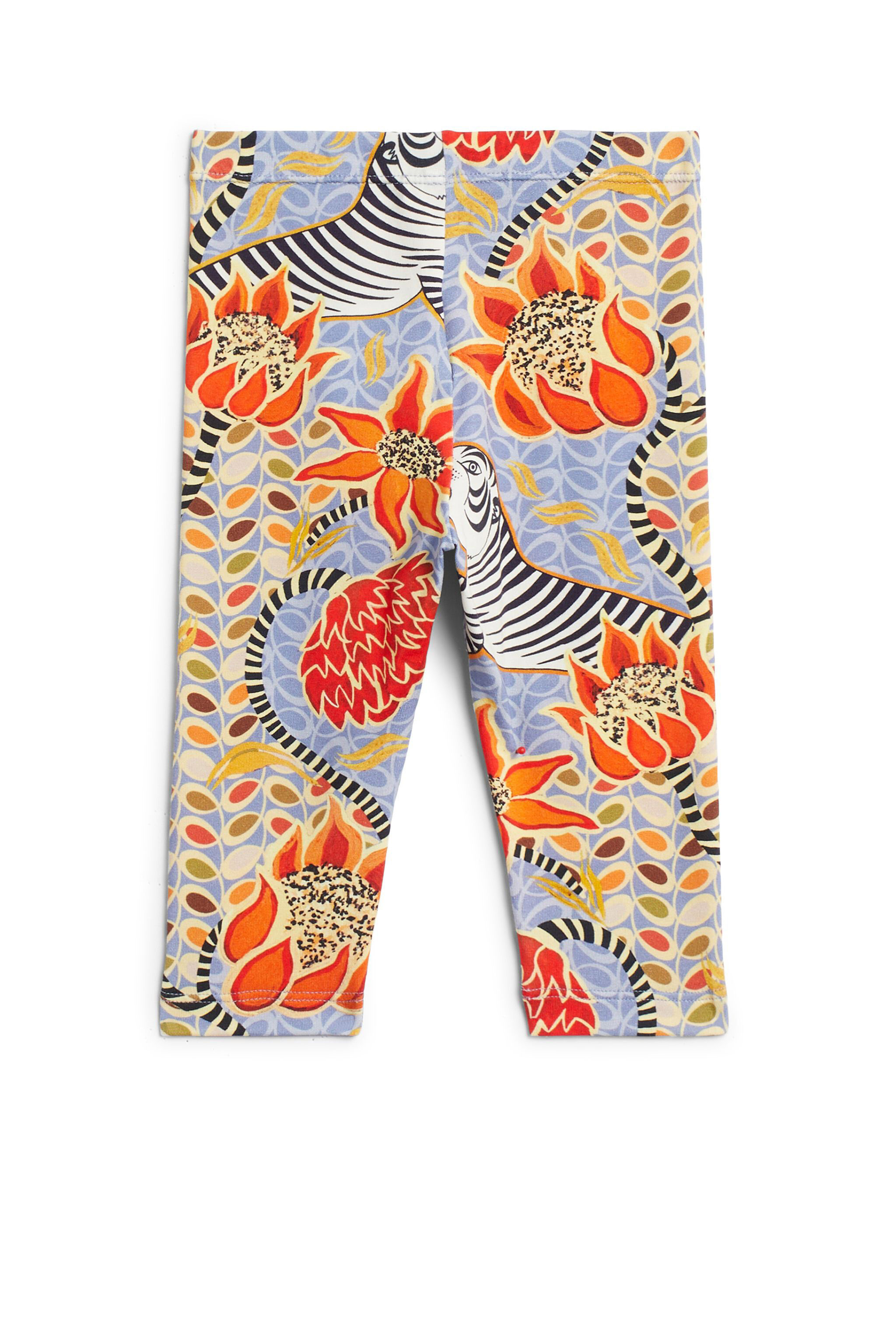 JU Indian floral leggings MULTICOLOR IJT225-JFQ79