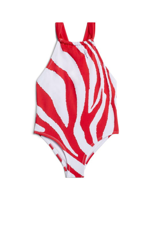 JU Costume da bagno con stampa Zebra JU Costume da bagno con stampa Zebra RED/WHITE IJW002-HVQ63