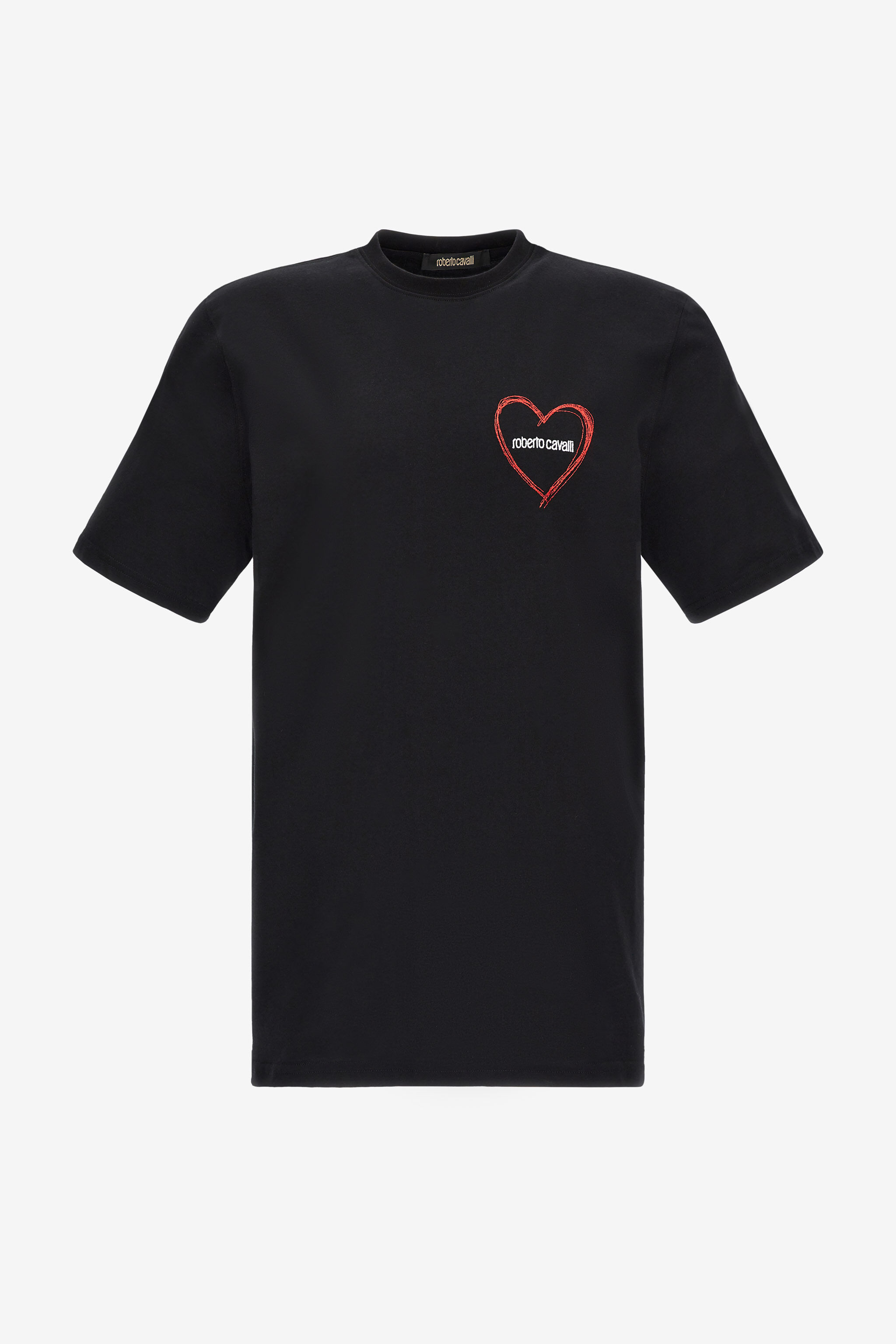 RC Heart and Logo t-shirt Black SRT61L-JD060