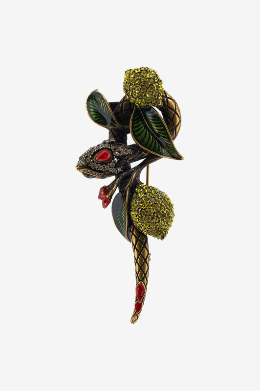 RC Lemon Snake brooch RC Lemon Snake brooch Gold SKG012-AM072
