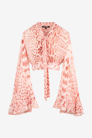 RC Jaguar Pink Print Shirt PINK XQT709-7HT23