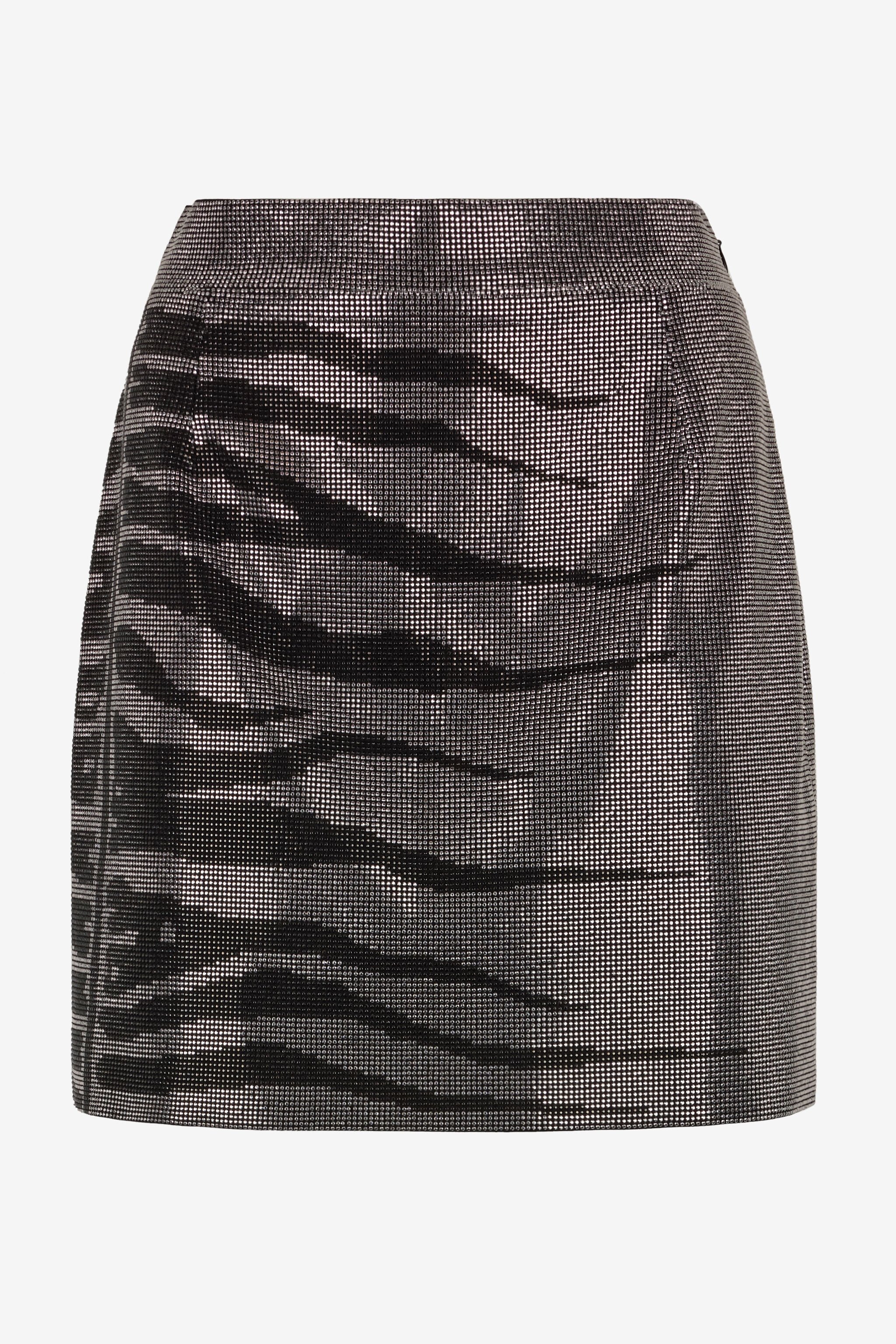 RC White Tigress Miniskirt Black/Silver UKR330-KU014