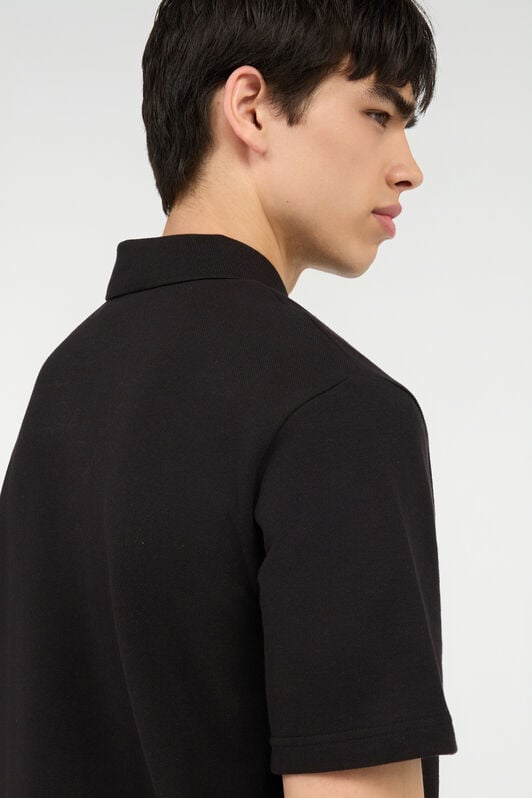 JC Polo With JC Monogram Embroidery JC Polo With JC Monogram Embroidery BLACK UFT020-UF040