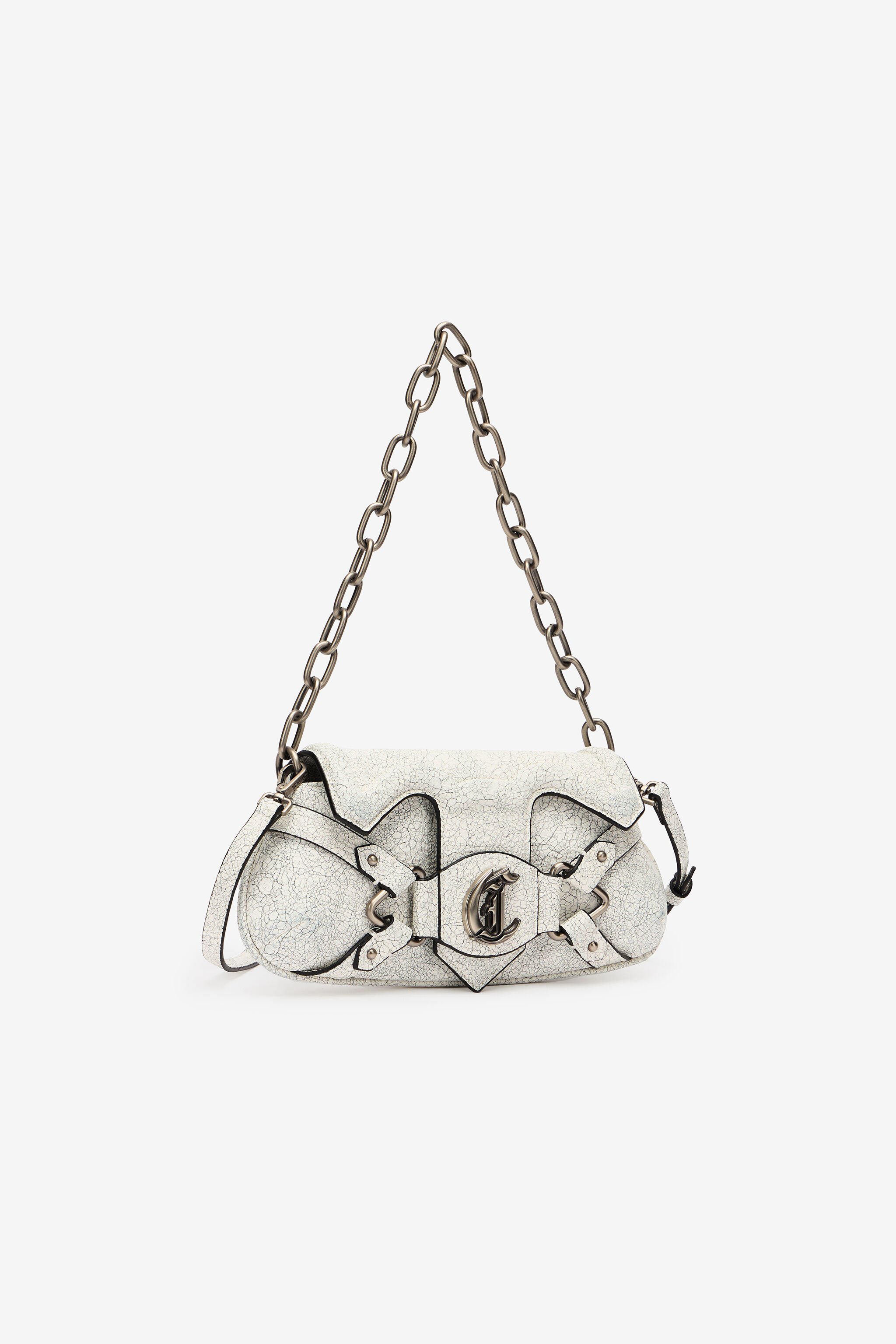 JC Sac D’Épaule Effet Marbre Blanc UFB106-UF475