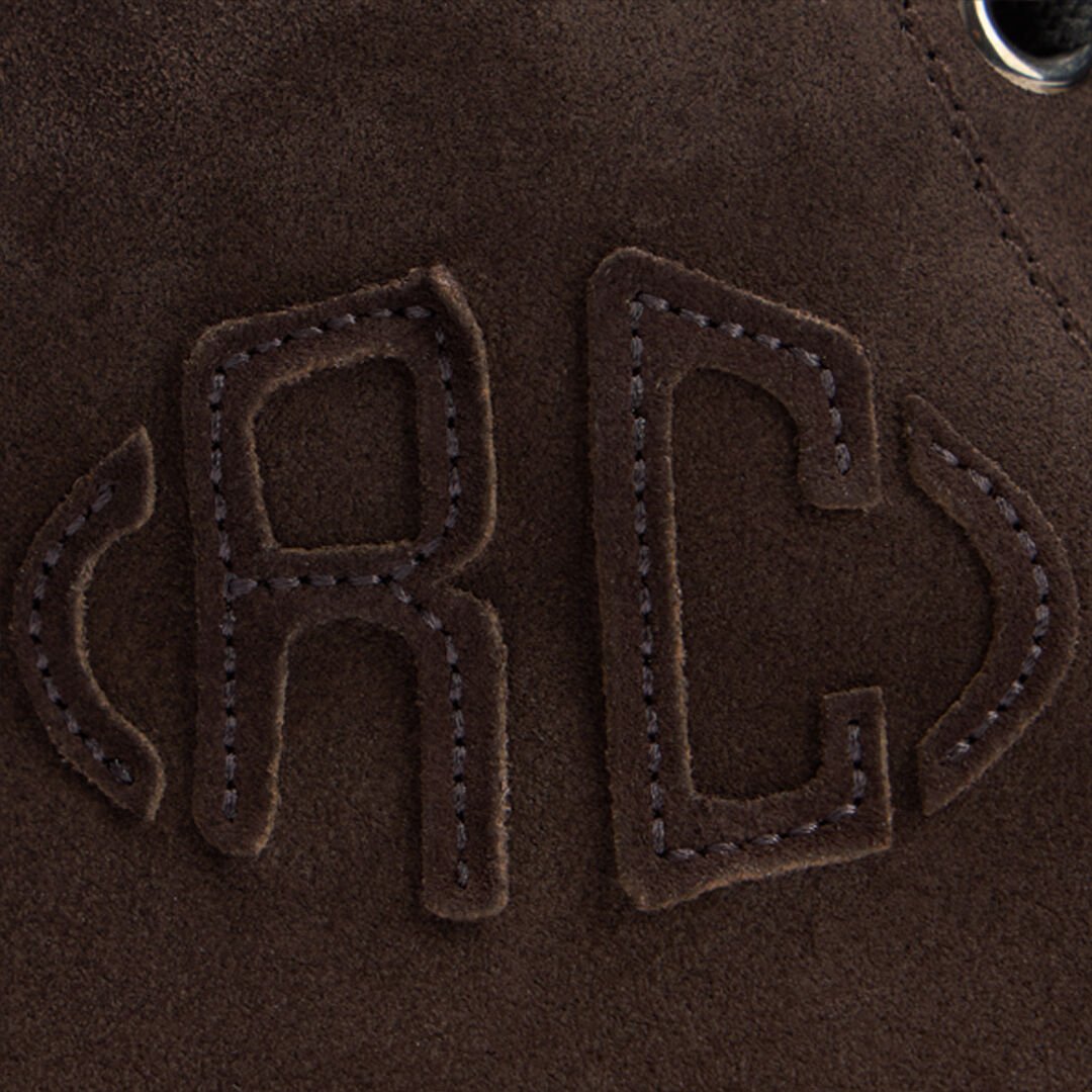 RC Hohe Sneakers in Schokoladenbraun mit Monogramm RC CHOCOLATE VRS019-PNM00