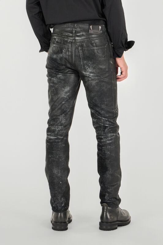 RC Used-effect pants Black URJ201-VT033