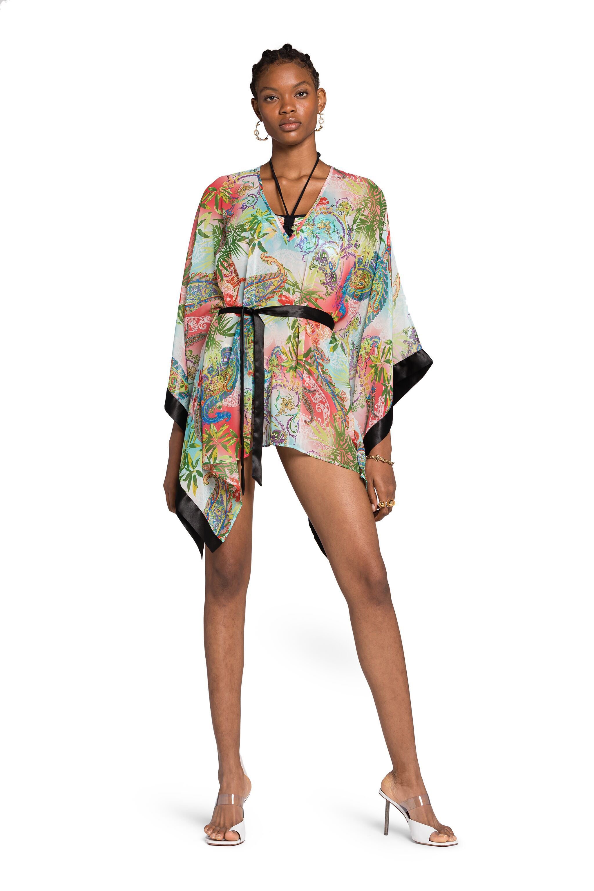 RC Botanical-Print Kaftan Dress MULTICOLOR KSW00D-7GI19