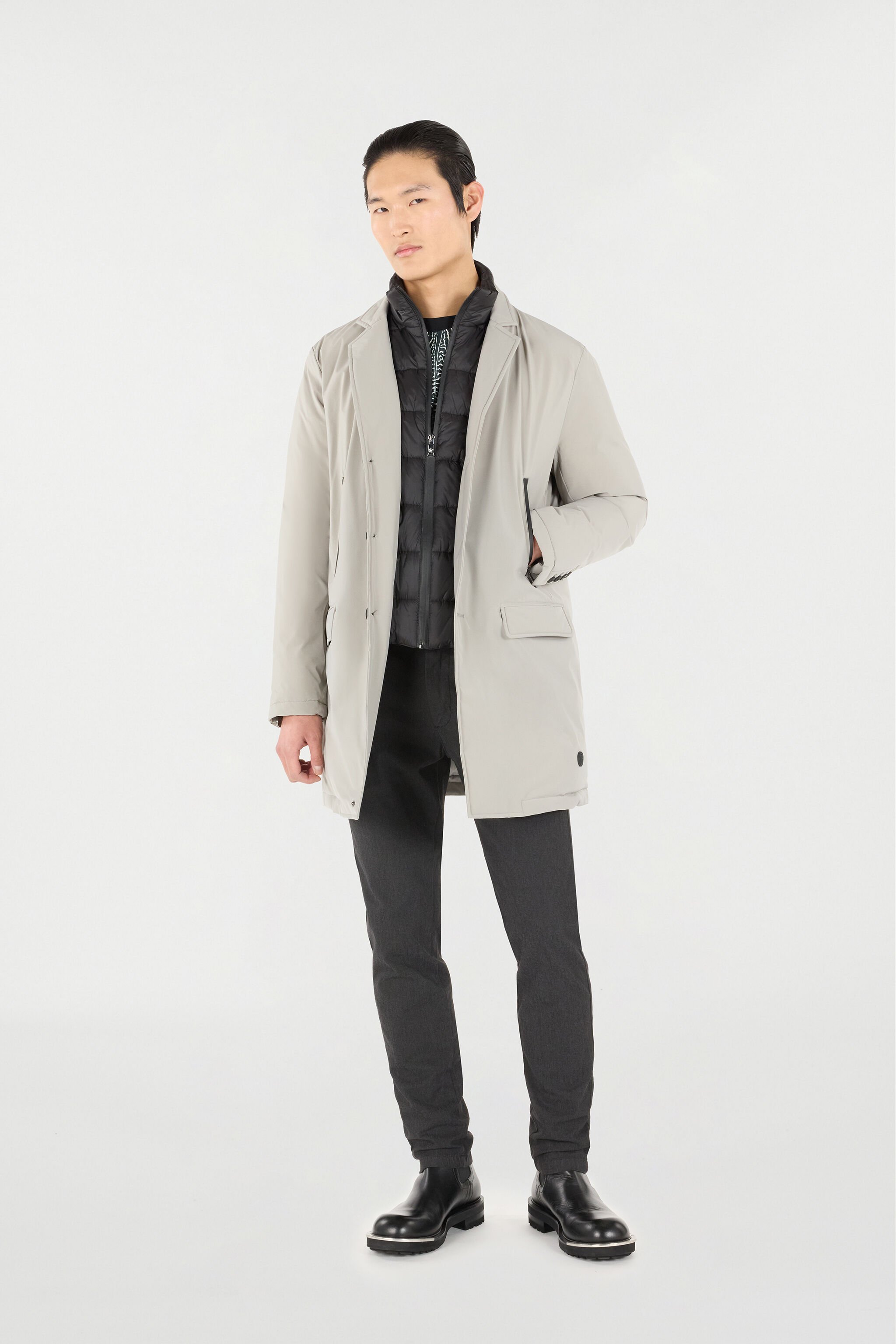 RC Chaqueta Acolchada Gris GREY OOT40E-SBO04
