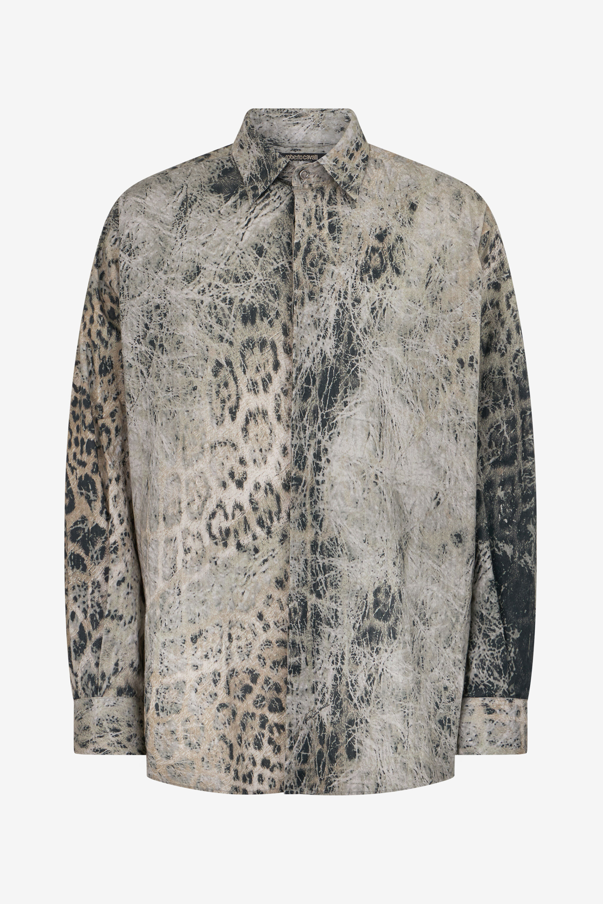 RC Camicia Stampa Jaguar RC Camicia Stampa Jaguar GREY/BLACK XNT720-CHR30