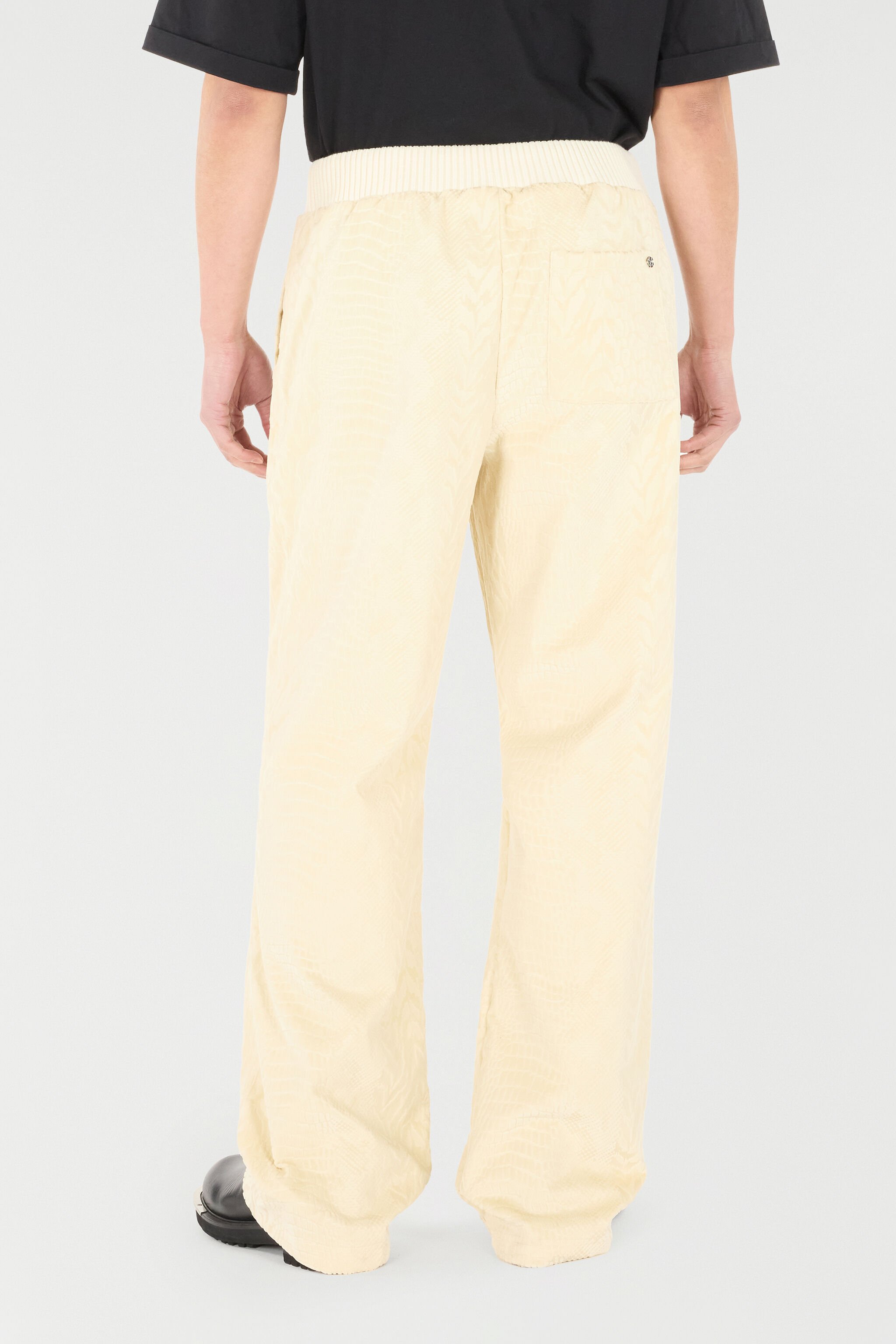 RC Pants with Animal Print Ivoire URT25Y-CJ007