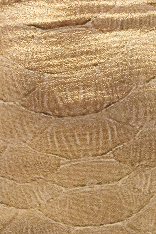 RC Tuta Beige Dorato Con Stampa Squame BEIGE/GOLD WWT145-OOS31