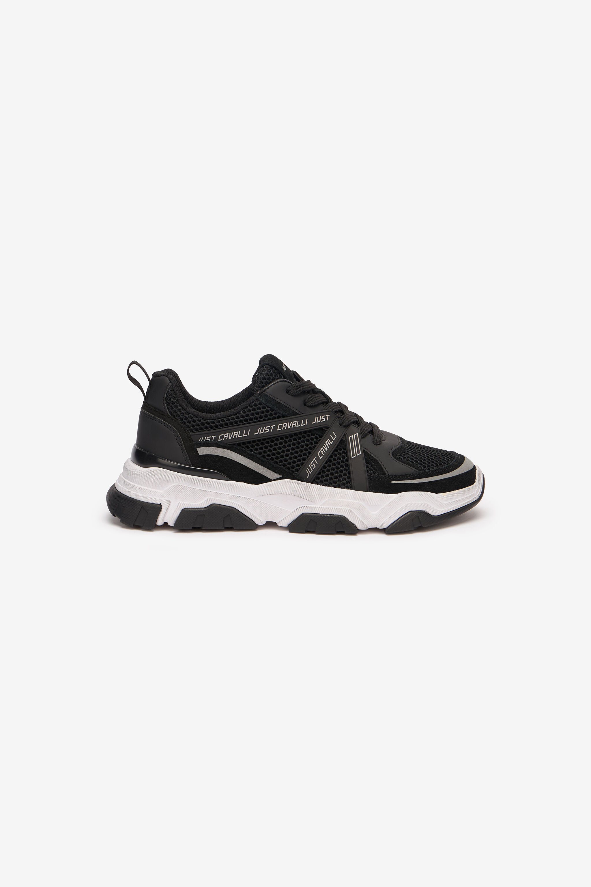 JC Zapatillas Con Inserciones Con Logotipo Negro UFS018-UF293