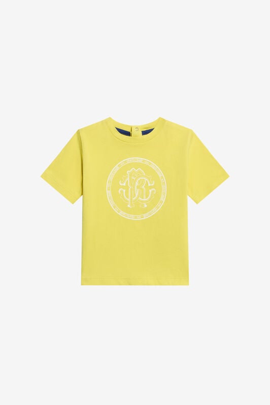 JU Cotton Kids T-Shirt YELLOW TJT645-JD001