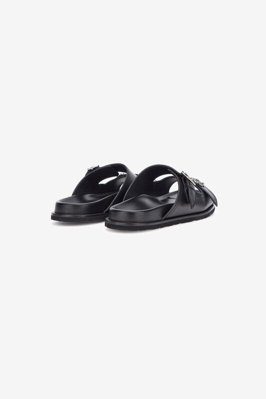 RC Flat sandals Schwarz SRS064-PZA12