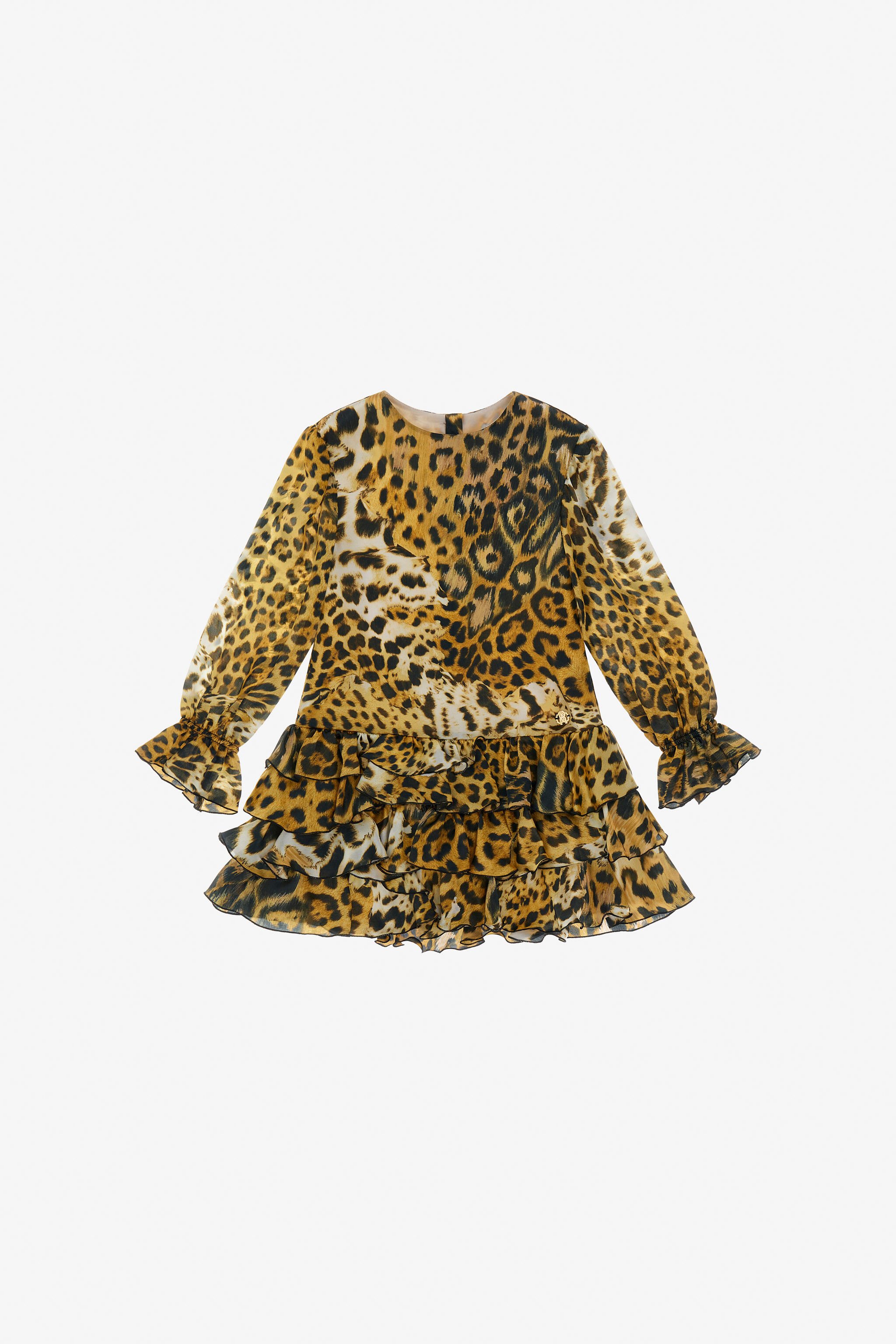 JU Kleid mit Leopardenprint Hellbraun TJT10O-2NM10