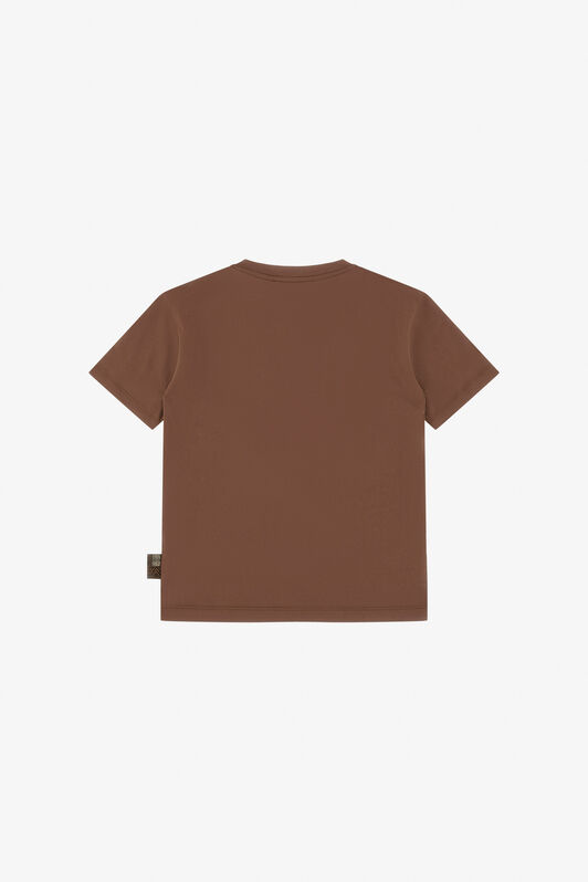JU T-Shirt Con Cavallo E Logo JU T-Shirt Con Cavallo E Logo BROWN MUD TJT60S-JD001