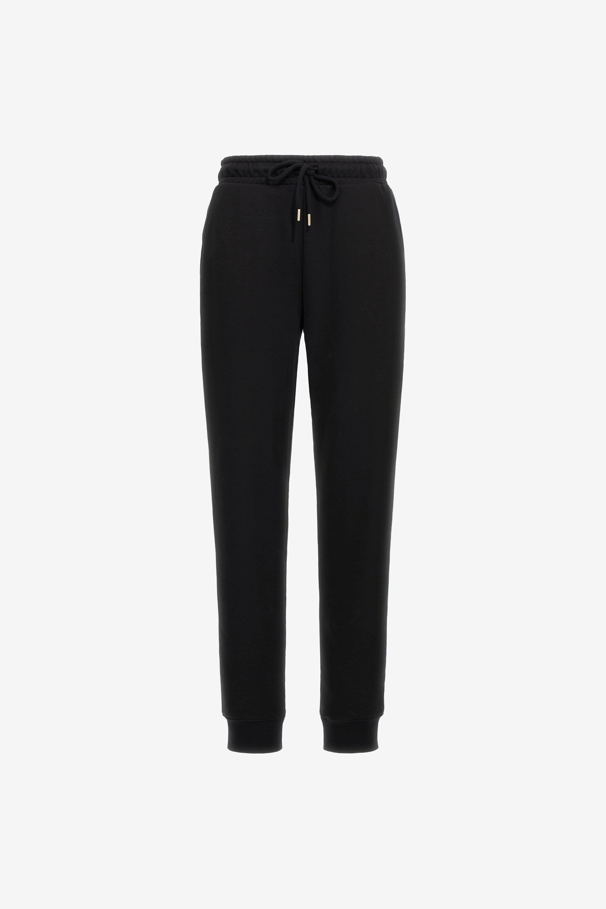 RC Sporty pants with logo Noir NOT22D-CF052