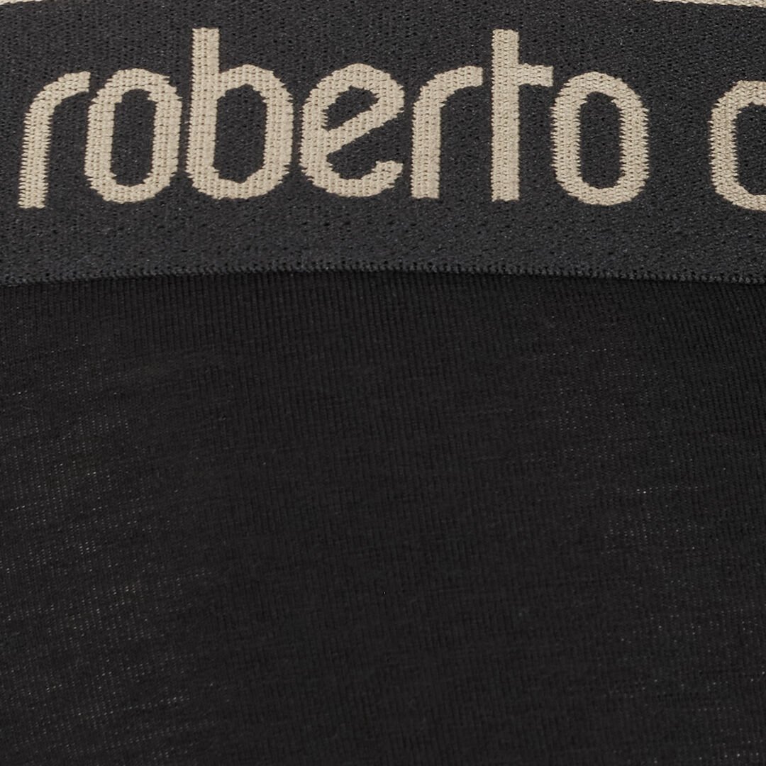 RC Roberto Cavalli Logo Slip Schwarz TRO01A-JJ016