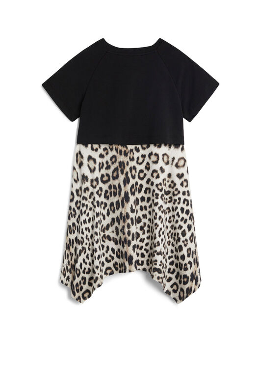 JU Iconic Jaguar print dress JU Iconic Jaguar print dress BEIGE/MILKY/BLACK JJT113-JMQ64