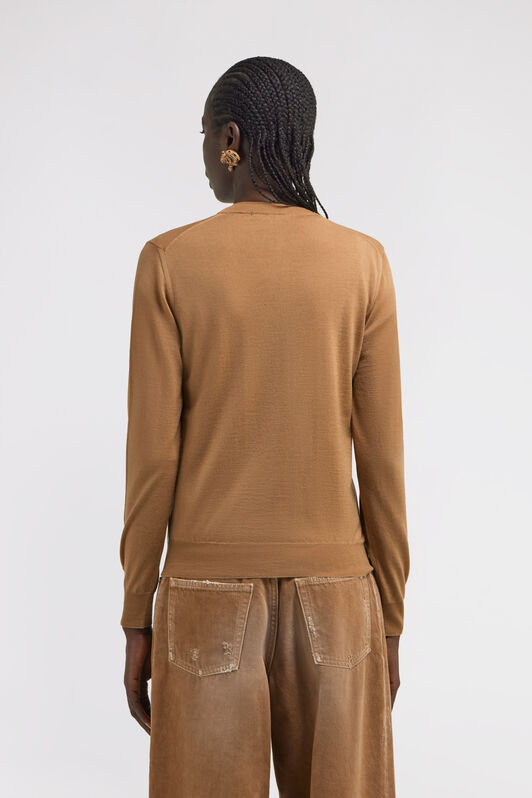 RC Cardigan Braun SKM900-MA006