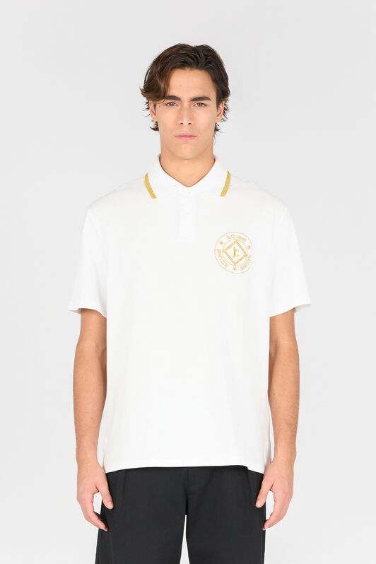 JC White Gold Accents Polo White RRT905-RR167