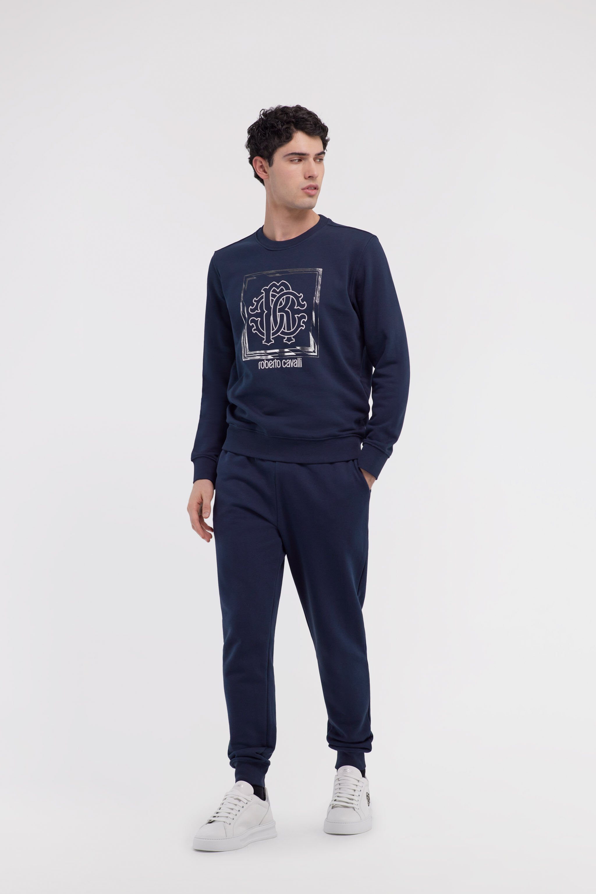RC Printed sweatshirt Dark blue NOT66B-CF052