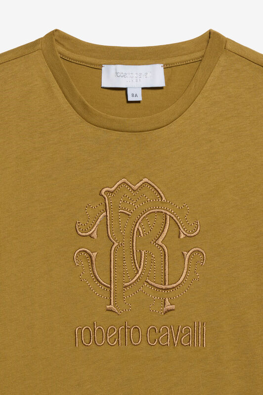 JU Cotton T-Shirt KHAKY TJT61G-JD001