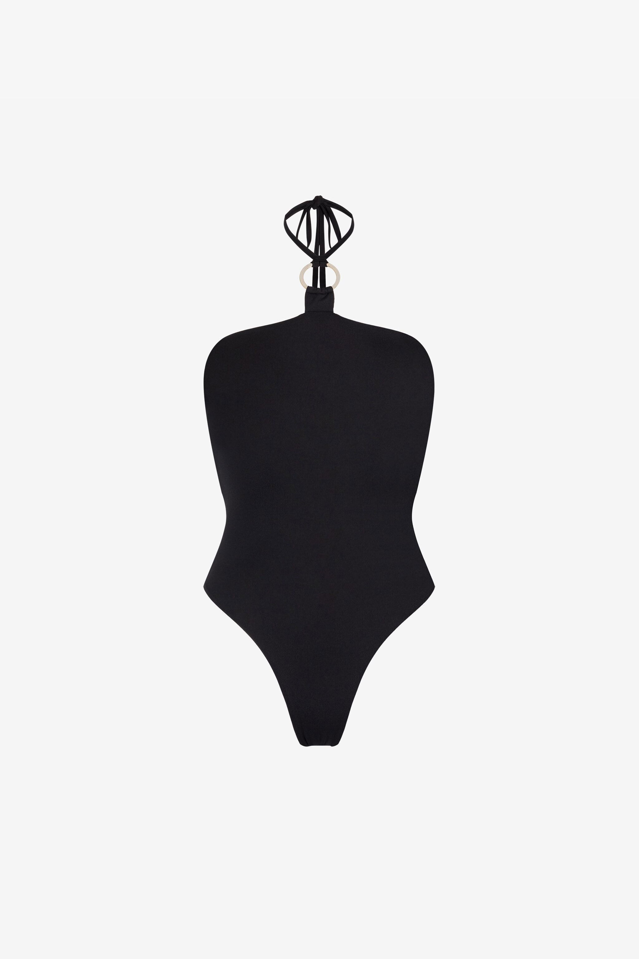 RC Costume con scollo all'americana Nero QKW00K-LL002