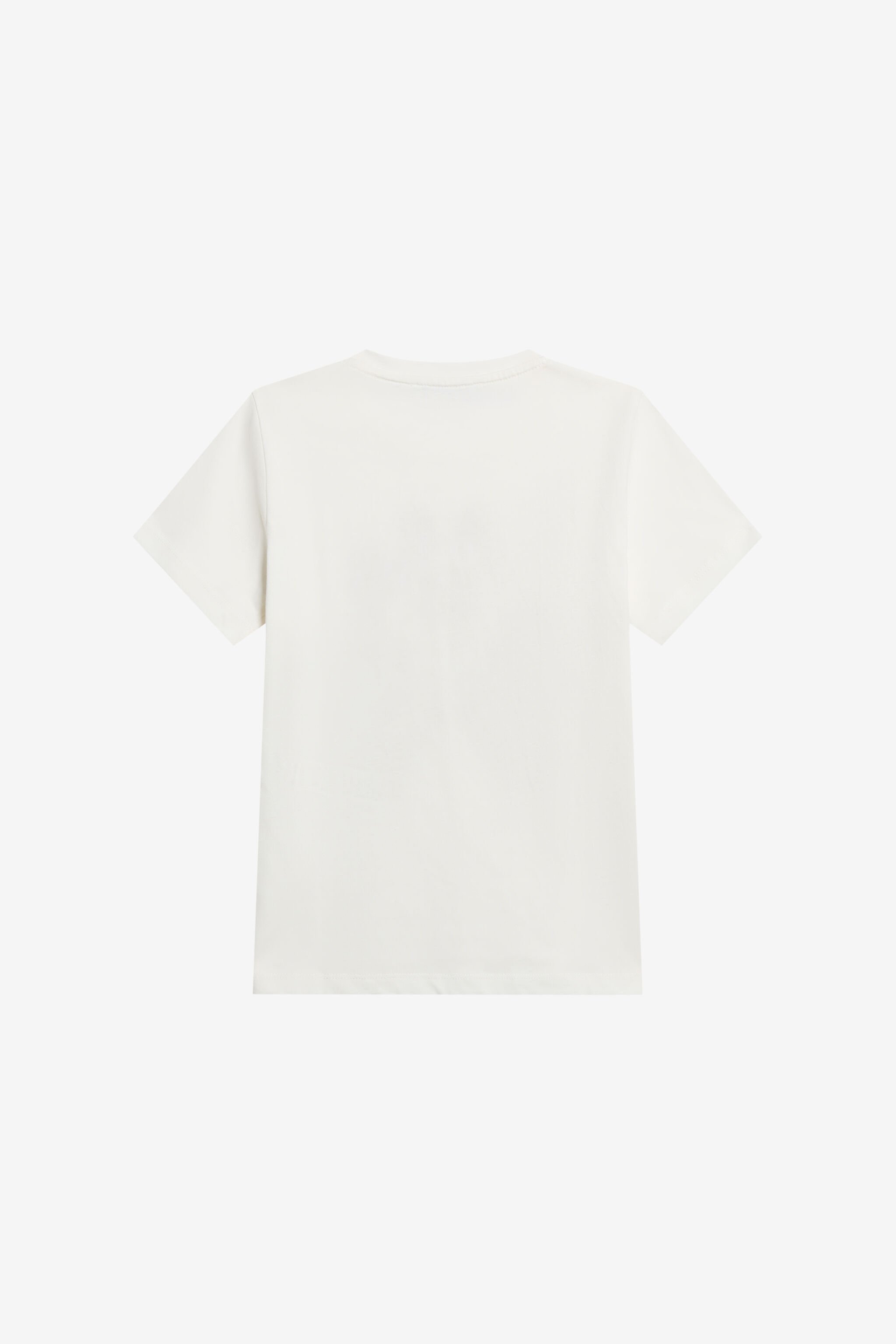 JU T-shirt Blanc En Coton MILKY WHITE TJT66V-JD001